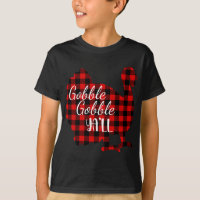 Jote Gobble Yall Ya'll Rouge Plaid Thanksgivi