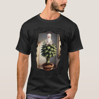 T-shirt Jote Petites Fantômes avec Jardin Amusant