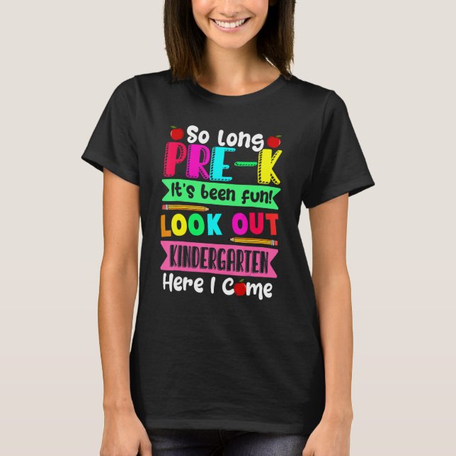 T-shirt Jote Pré K Graduation Bienvenue maternelle (Devant)