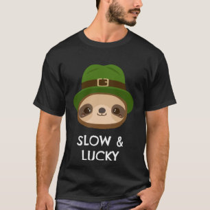 T-shirt Jote Sloth est Lente et Lucky St Patrick s Day
