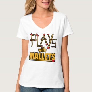 T-shirt Joue avec des maillets