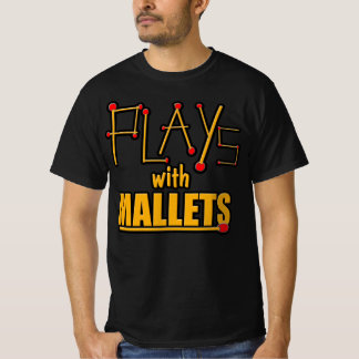 T-shirt Joue avec des maillets