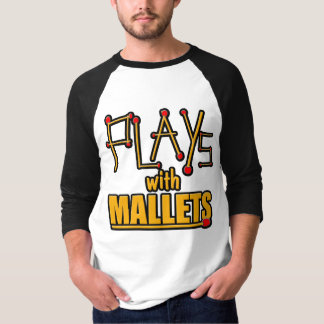 T-shirt Joue avec des maillets