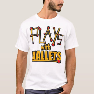 T-shirt Joue avec des maillets