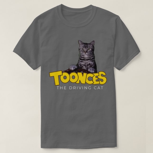 T-shirt Joue le chat conducteur 1  (Design devant)
