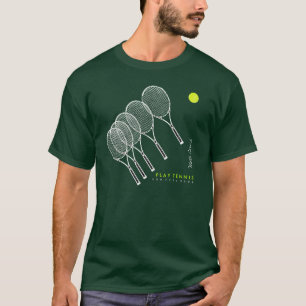 T-shirt jouer au tennis / tennist