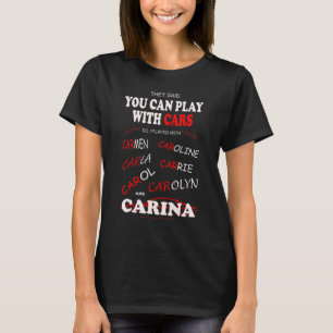 T-shirt Jouer avec des voitures Mécanicien automobile Dét