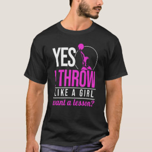 T-shirt Jouer Comme Une Fille Waterpolo Lecteur Water Polo