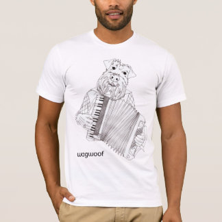 T-shirt Jouer de la musique pour des os !