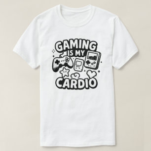 T-shirt Jouer est mon cardio
