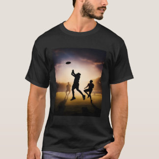 T-shirt Jouer Frisbee - Panfurware Llc
