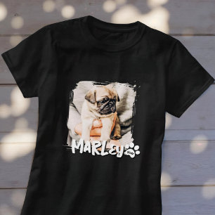 T-shirt Jouer moderne simple Grunge Personnalisé Photo pou