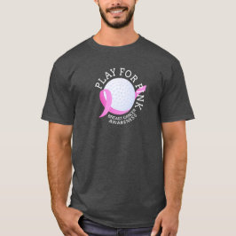 T-shirt Jouer pour la sensibilisation au cancer du sein ro