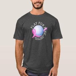 T-shirt Jouer pour la sensibilisation au cancer du sein ro
