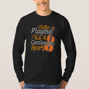 T-shirt Jouer Violon Joueur Musique Violoniste Gra