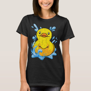 T-shirt Jouet à canard en caoutchouc Duckie Duckie Cute en