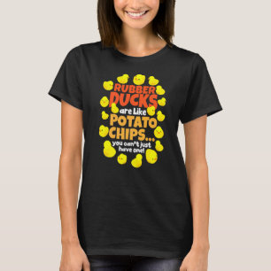 T-shirt Jouet Bain Canard Canard Canard en caoutchouc Cana