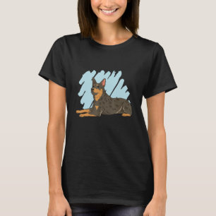 T-shirt Jouet de chien de bétail australien Lifelike pour 