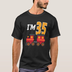 T-shirt Jouet de fête du 35e anniversaire Jouet de train 3