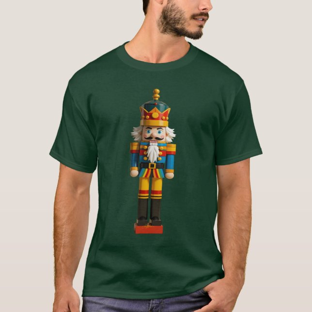 T-shirt Jouet de noisette de Noël Gay pride Rainbow (Devant)