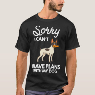 T-shirt Jouet Fox Terrier Chien Chien Chien Chien Chien Ch