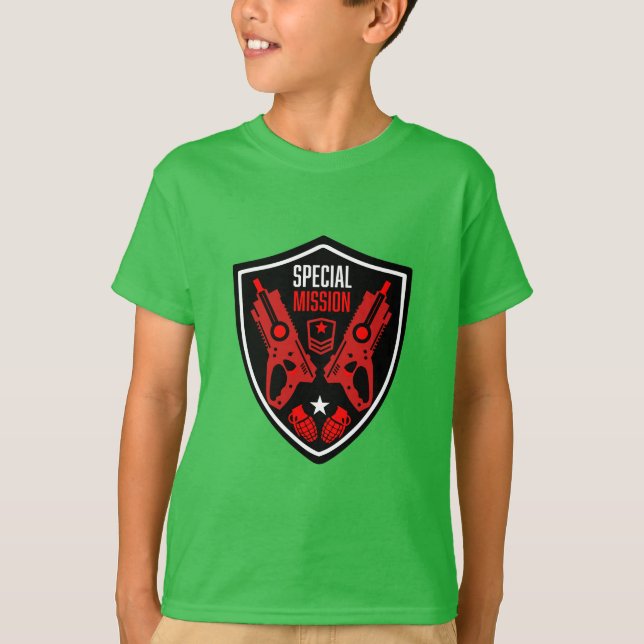 T-shirt Jouet Jouet Jeu de canon Bataille (Devant)