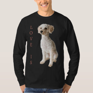T-shirt Jouet Poodle Chien Maman Papa Aimer Animal de comp
