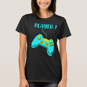 T-shirt Joueur 1 En Attente Du Joueur 3 Jeu Grossesse Ann