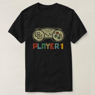 T-shirt Joueur 1 Joueur 2 Joueur correspondant Couple
