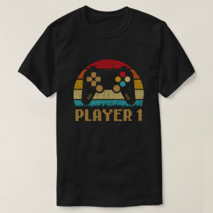 T-shirt Joueur 1 Joueur 2 Joueur correspondant Couple