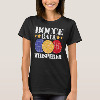 T-shirt Joueur à balai Bocce Ball