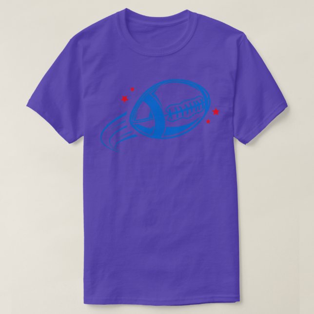 T-shirt Joueur américain de football1 (Design devant)