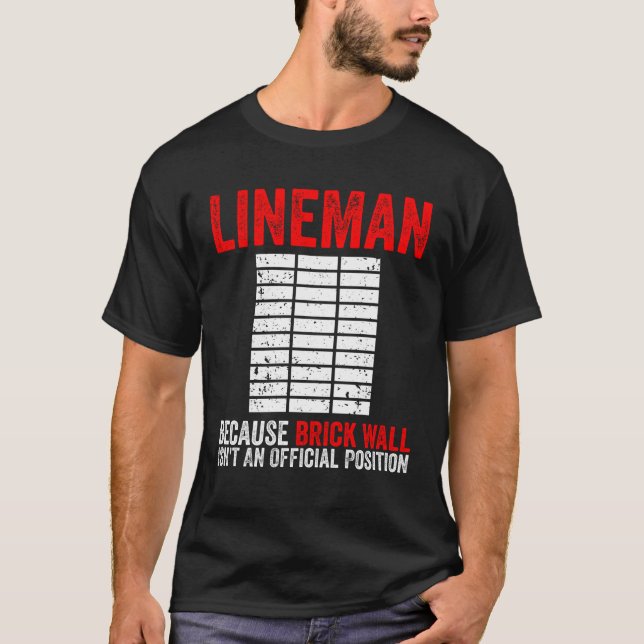 T-shirt Joueur américain de football américain (Devant)