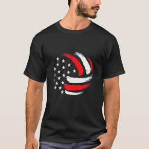 T-shirt Joueur américain de volley-ball