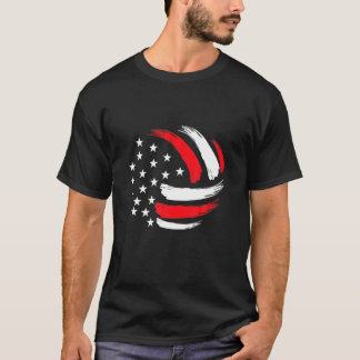 T-shirt Joueur américain de volley-ball
