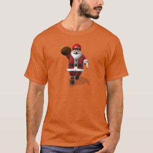 T-shirt Joueur américain du Père Noël
