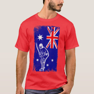 T-shirt Joueur australien de cricket