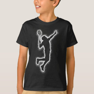 T-shirt Joueur Badminton Navette Enfants garçons Badminton