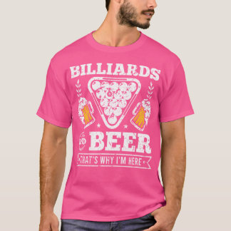T-shirt Joueur Billard Billard Billard Billard