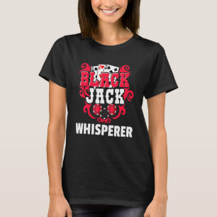 T-shirt Joueur Blackjack 21 Card Casino