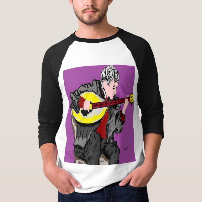 T-shirt : Joueur Bouzouki (Devant)