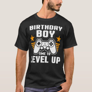 T-shirt Joueur d'Anniversaire Joueur d'Ordinateur Vidéo Je