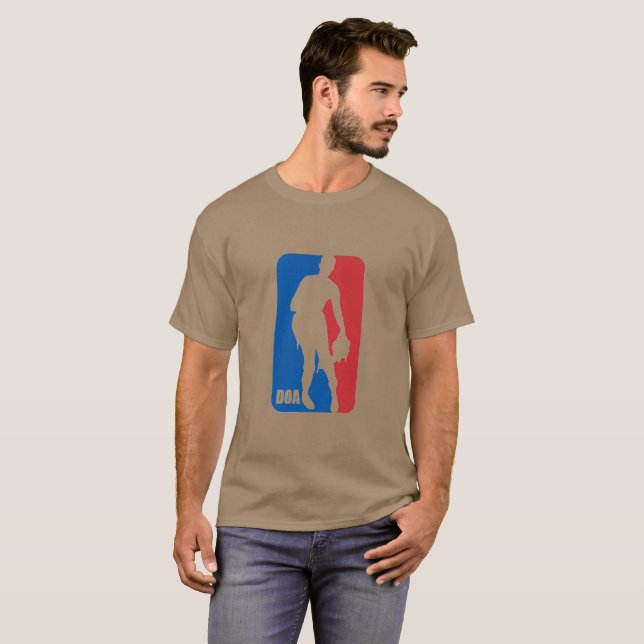 T-shirt Joueur de balle de panier DOA (Devant entier)