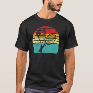 T-shirt Joueur de balle de raquette rétro Joueur de gag gr