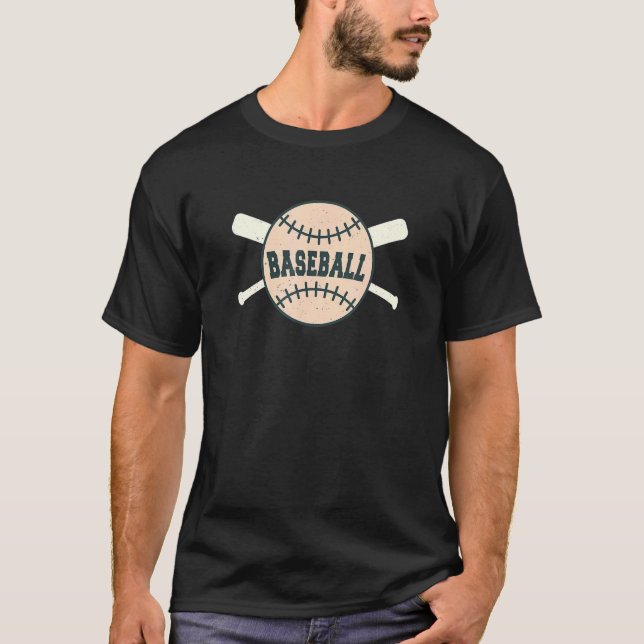 T-shirt Joueur de base-ball (Devant)