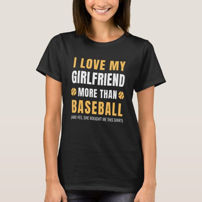 T-shirt Joueur de baseball masculin Boefriend entraîneur d (Devant)