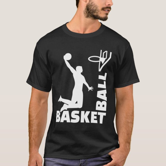 T-shirt Joueur de basket (Devant)