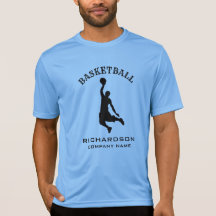 Joueur de basket-ball Ajouter nom et entreprise Sp