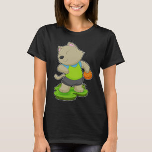 T-shirt Joueur de basket-ball de chat