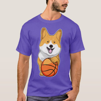 T-shirt Joueur de basket-ball de Corgi